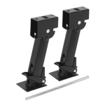 445KG matkaauto tungraam haagissuvila stabilisaatorid mootorratta haagised telgi tugi remonditarvikud terasest reisiveoauto t&otilde;stuk Black 2Pcs black