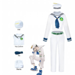 Jojo veider seiklus Josuke Higashikata Cosplay Kost&uuml;&uuml;m Anime rollim&auml;nguks S