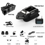 V080 GPS RC S&ouml;&ouml;dapaat 800m Kaugjuhtimispuldiga, 180 GPS Ankurdamispunkti, 12V 20000mAh, Kalastusp&uuml;&uuml;gi- ja Traalp&uuml;&uuml;gipaat