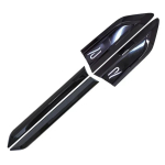 2026 Kuuma VOLKSWAGENi jaoks Volkswagen VW 4 tk Rline R Line Polo Golf Jetta Beetle Tiguan GTI Passat Auto K&uuml;lgtiiva Embleem Bu VP9 black