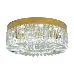 Saksa laos Kristallist laevalgusti Elutuba Kuldne Luksuslik Kaasaegne Dekoratsioon LED-tuled Valgusti L&auml;bim&otilde;&otilde;t 50cm 20 2 Colors LED Strip No