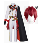 Twisted Wonderland Riddle Rosehearts Tseremoniaalne Cosplay Kost&uuml;&uuml;m Heartslabyul Formaalne Keebikost&uuml;&uuml;m XS white