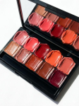 Mustaev 10 V&auml;rvi Huule Pro Palett 10 color lip pro palette red