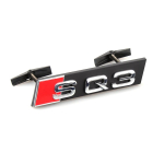 3D ABS Kroom Must Logo SQ3 SQ5 SQ7 Embleem Auto Esiv&otilde;re M&auml;rk Tarvikud Audi SQ black