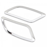 2 tk/komplekti auto ABS kroomi sisekliima konditsioneeri &otilde;hutusraami kleebis Nissan Qashqai 2008-2014 jaoks