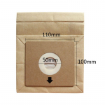 Tolmuimeja paberkott/tolmukogumiskott Premium asendustahvli suurus 10x11cm 1