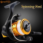 Kalastusrullid Spinning Gold 99% Corbon Outdoor Sports Reisimine P&uuml;&uuml;gitarbed Aksessuaarid Bass kuld