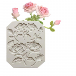 Silicone Mold Rose lillekujuline pehme kommikoogivorm &scaron;okolaadi pehme kommit&ouml;&ouml;riist k&uuml;psetusseadmed