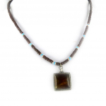 Les Tr&eacute;sors De Lily [B8555] &ndash; Aube kaelakee, punane pruun pruun