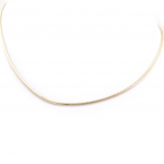 Les Tr&eacute;sors De Lily [K3680] - kullatud  Diamond Venetian  kett - 40 cm 1 mm kuld