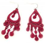 Les Tr&eacute;sors De Lily [L5107] &ndash; disaineri lokid 'Carmen' vaarikas Heleroosa