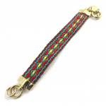 Desigual [M3290] - Bracelet cr&eacute;ateur 'Desigual' vert rouge dor&eacute; mitmev&auml;rviline