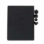 200 * 140 mm helikaardi salv otse&uuml;lekande mikrofoni statiivi alus Statiivi telefonihoidja jaoks must