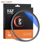 K&F CONCEPT 62 mm &uuml;li&otilde;huke mitme kattega MC UV HD objektiivifilter, mis &uuml;hildub Canon Nikon Sony DSLR-iga 62mm