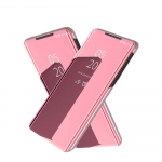 Luksuslik kattega selge vaatega peegel&uuml;mbris, klapitava hoidikuga telefoni kate Samsung Huawei Xiaomi iPhone'i jaoks Samsung Galaxy A21s