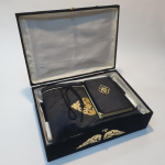 Luksuslik islami kinkekarp talle | Islami pulmakinkekomplekt | Islami s&uuml;nnip&auml;evakingitus | Koraani kingitus | Islami kingitus meestele | Kingitus isale must