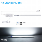 LED kapialused k&ouml;&ouml;givalgustid puutetundliku anduriga h&auml;mardusl&uuml;litiga seinariba lamp kodukapi kapi taustavalgustusega 30 40 50 cm EU USA pistikuga 30cm