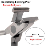 Hambaravi Ortodontiline traat Astmemoodustang Hambaarsti labori laboriinstrumentide t&ouml;&ouml;riist Traadi painutamine painutustang hambaarsti t&ouml;&ouml;riistad 1 piece 0.75mm
