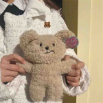 Kaisukaru pl&uuml;&uuml;sist m&auml;nguasi armas karu nukk laps kallistada karu magamispadi t&uuml;druk parim s&otilde;ber s&uuml;nnip&auml;evakingitus nukk Kawaii