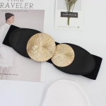 Retro Pu-nahast lai elastne v&ouml;&ouml;koht naiste kleitidele Aksessuaarid