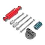 Monorim DMR t&auml;iendatud kahe neelduriga amortisaatori tagumine vedrustus Xiaomi M365 1S Pro elektrilise rolleri osade jaoks punane