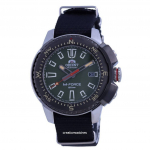 Orient M-Force Green Dial Stainless Steel Automatic Diver's RA-AC0N03E10B 200M Meestekell roheline
