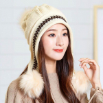 K&otilde;rvakaitse Kootud villane m&uuml;ts naiste talvemood kootud m&uuml;ts Metsik paks m&uuml;ts soojad kindad naistele One size