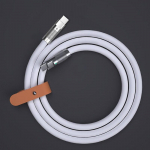 6A &uuml;likiire laadimise PD-t&uuml;&uuml;pi C vedel silikoonkaabel kiirlaadimiskaabel tsingisulamist USB C-C laadija kaabel Type C to Type C-2M