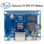 Banana Pi BPI-P2 Maker H2+ Neljatuumaline Cortex-A7 Mali400MP2 512M DDR3 koos TF-kaardiga Toega PoE Android Linuxi &uuml;he pardaarvuti Only Board