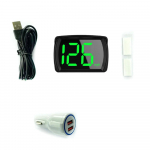 Auto HUD Headup-ekraan KM/H MPH GPS-i digitaalne spidomeeter suure LED-ekraaniga autoveokile MPH , Set 2
