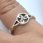 H&otilde;bedane K&auml;sit&ouml;&ouml; S&otilde;rmus T&auml;is 925 Sterling H&otilde;be Avaldus Ehted J&otilde;ulum&uuml;&uuml;giks 9.5 h&otilde;be