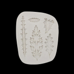 Dekoratiivne Classical Leaf Collection Silikoon Fondant Koogivorm &Scaron;okolaadivorm roosa