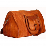 Duffle Men Goat Gym nahast kott Pagasireisi ehtne S pruun vintage kandekott 10 x 20 x 9 pruun
