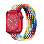 Punutud sooloaas Apple'i kellarihmale 44mm 40mm 45mm 41mm 49mm 42mm 38mm elastne k&auml;ev&otilde;ru iWatch series 7 3 SE 6 8 Ultra Strap 42mm 44mm 45mm 49mm&L mitmev&auml;rviline