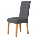 2 t&uuml;&uuml;pi veekindlast riidest tooli kate Stretch s&ouml;&ouml;gitooli katted 1 / 2 / 4 / 6 tk katted tooli istme kate k&ouml;&ouml;gi jaoks Home Hotel 1 Piece