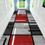 Mood Lihtne Koridori Vaip Vahek&auml;ik Kodu K&ouml;&ouml;k Libisemiskindla ribaga Elutuba Magamistuba Toa Sisustus Koridori Veranda uksematt 40x120cm