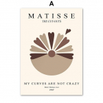 Matisse Art Plakati L&otilde;uendimaal Abstraktne Joonekujutis Seinakunsti Prindid Minimalistlikud Kodutoa Sisustus Sisekujundus Pildid Ilma raamita 21*30cm