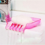 4-v&auml;rviline vannitoa seebi &auml;ravoolu hoiukast k&ouml;&ouml;givalamu kast Kosmeetika plastist hoiurest Svamm seebi &auml;ravool sinine