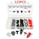 123x Rattakaare trimmi kaitseraua k&uuml;ljeukse klambrid BMW Mini Cooper R50 R52 R56 R53 jaoks