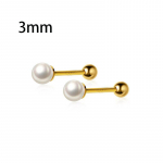 2 TK roostevabast terasest tsirkoonist lillega v&auml;ikesed k&otilde;rvar&otilde;ngad naistele Minimaalne Helix Tragus k&otilde;hre augustamine k&otilde;rvar&otilde;ngas Korea keha ehted