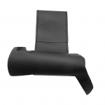 Perforeeritud mikrokiust nahast auto stiiliga rooliratta katte trimm VW Golf Passat B5 1996-2015 Polo jaoks Seat Leonile must