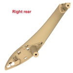 High quality For BMW F30 F80 F31 F32 F34 F35 Black Front Rear Left/Right Door Trim Pull Grab Panel Handle Interior Door Right rear beige