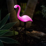 P&auml;ikeseenergia maapealne murulamp Flamingo One Drag Three &otilde;uevalgusti maastikulamp Aiakaunistus single