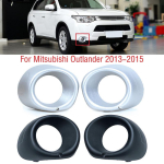 Mitsubishi Outlander 2013 2014 2015 autole ABS h&otilde;bedane must eesmine p&otilde;rkeraua udutulelaterna katte raam raam korpus silver left gray