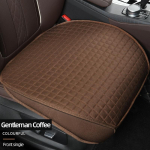 Autotooli kate eesmisele ja tagumisele istmele Pehme Hingav Nelja Hooaja Universaalne Autotooli Kaitsmatti Universaalne Enamiku jaoks Coffee Front 1pcs brown