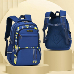 Suure mahutavusega laste veekindlad kooli seljakotid Ortopeedilised t&uuml;drukud poisid seljakott Laste koolikotid Mochila Escolar 1.&ndash;9. klass large kollane/sinine