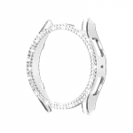 Bling &uuml;mbris Samsung Galaxy Watch 6 44 mm 40 mm arvuti &otilde;&otilde;nsa raamiga kaitsev topelt teemant Galaxy Watch 6 &uuml;mbrise tarvikute jaoks Galaxy Watch 6 40mm