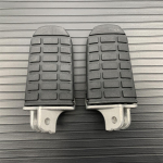 Motorcycle Front Footpeg Footrest For Honda Goldwing Gold wing GL1800 GL 1800 2001-2017 2015 2012 Rubber Rider gray