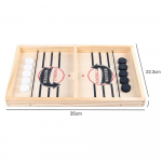 1Set Fast Sling Puck Lauahokim&auml;ng M&auml;nguasjade Laud Superv&otilde;itja Sling Puck Battle Lauam&auml;ng Lauam&auml;ng Interaktiivsed malem&auml;nguasjad Laps YSL 35CM*22.3CM(0.9*1.4CM)