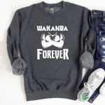 Wakanda Forever dressipluus King of Wakanda kapuuts Panther Black King Jumper Vintage Superhero Crewneck dressipluusid Hipsteri topid S valge